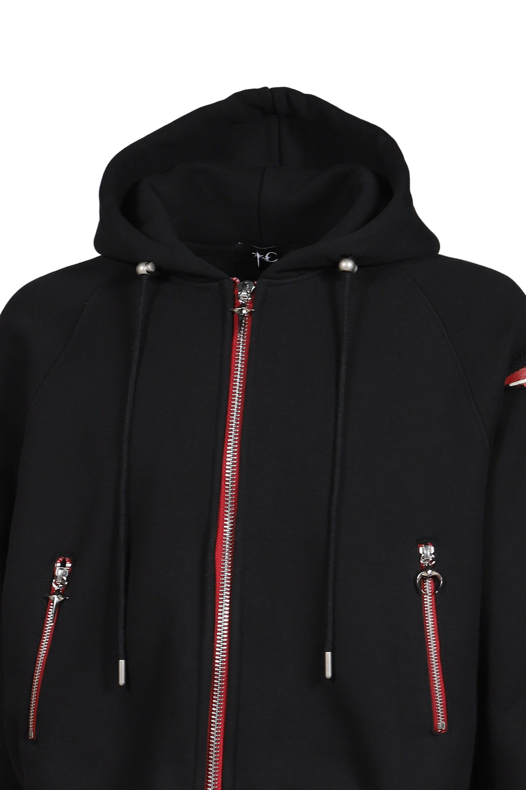 NEW ROCK ZIP-UP HOODIE / BLK