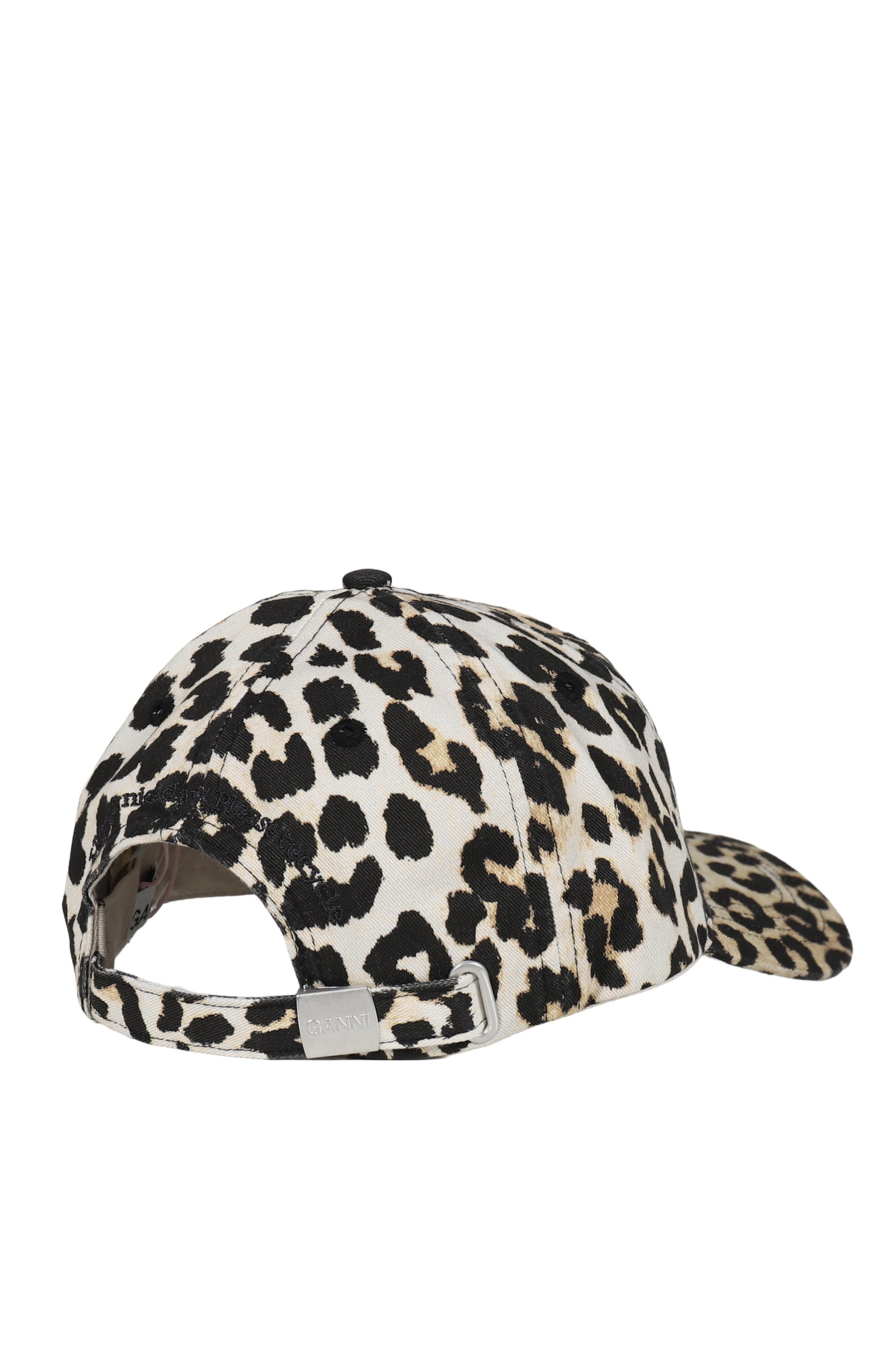 WASHED COTTON CANVAS CAP LEO EMB / LEOPARD