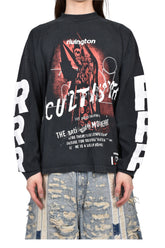 OCCULTISTA VINTAGE LS TEE / VINTAGE BLACK