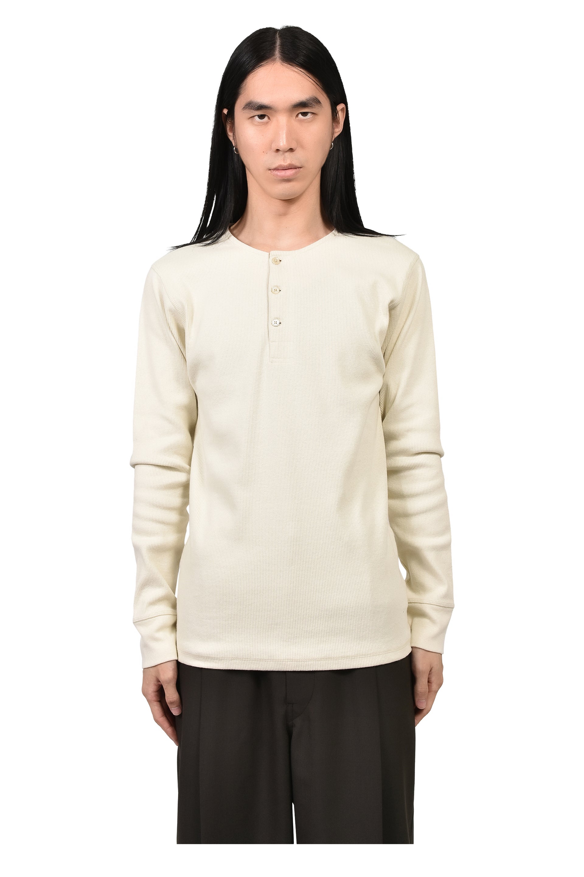 LONG SLEEVE HENLEY / ENOKI