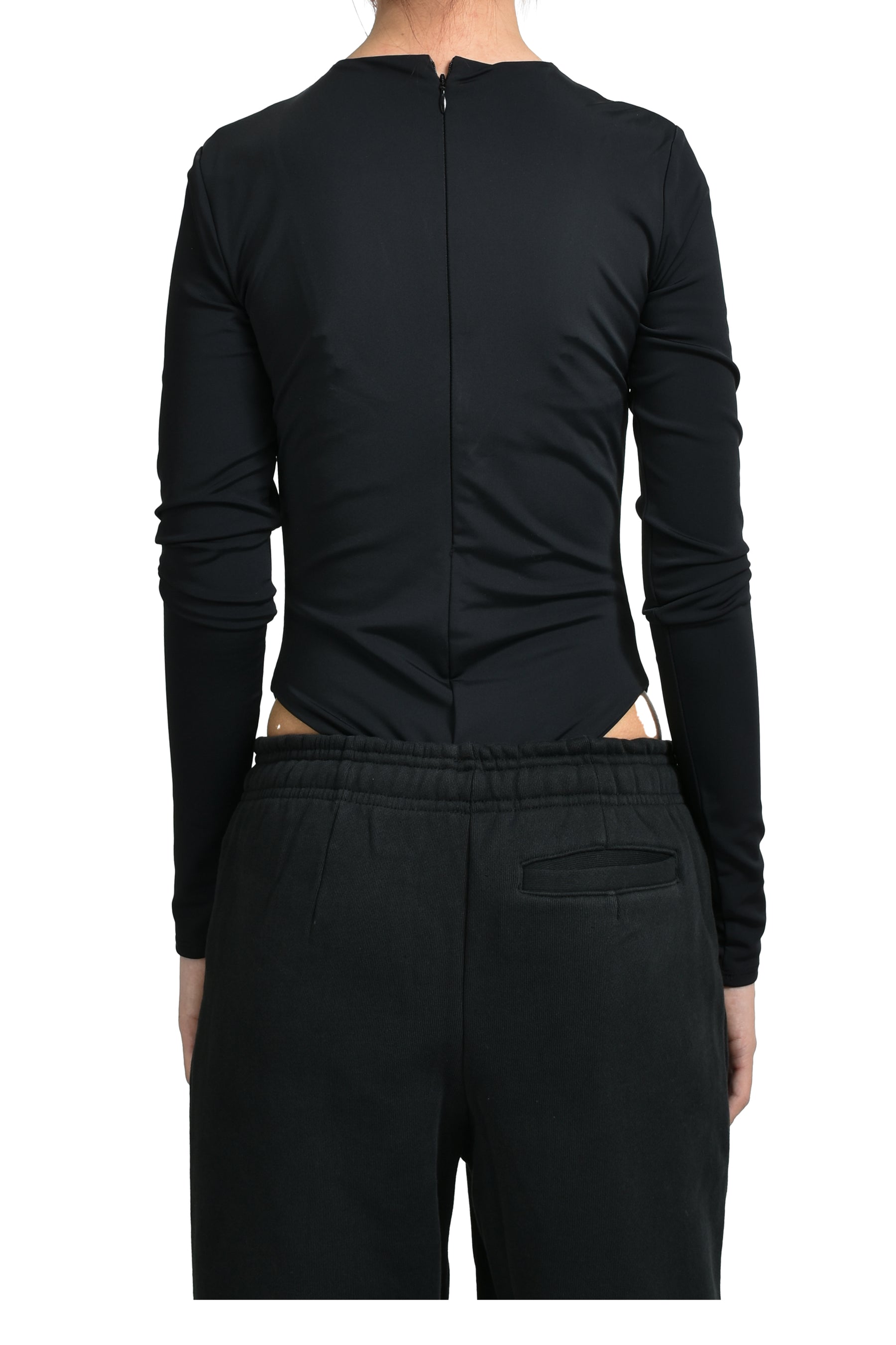 LS BODYSUIT - NYLON SPANDEX / SOOT