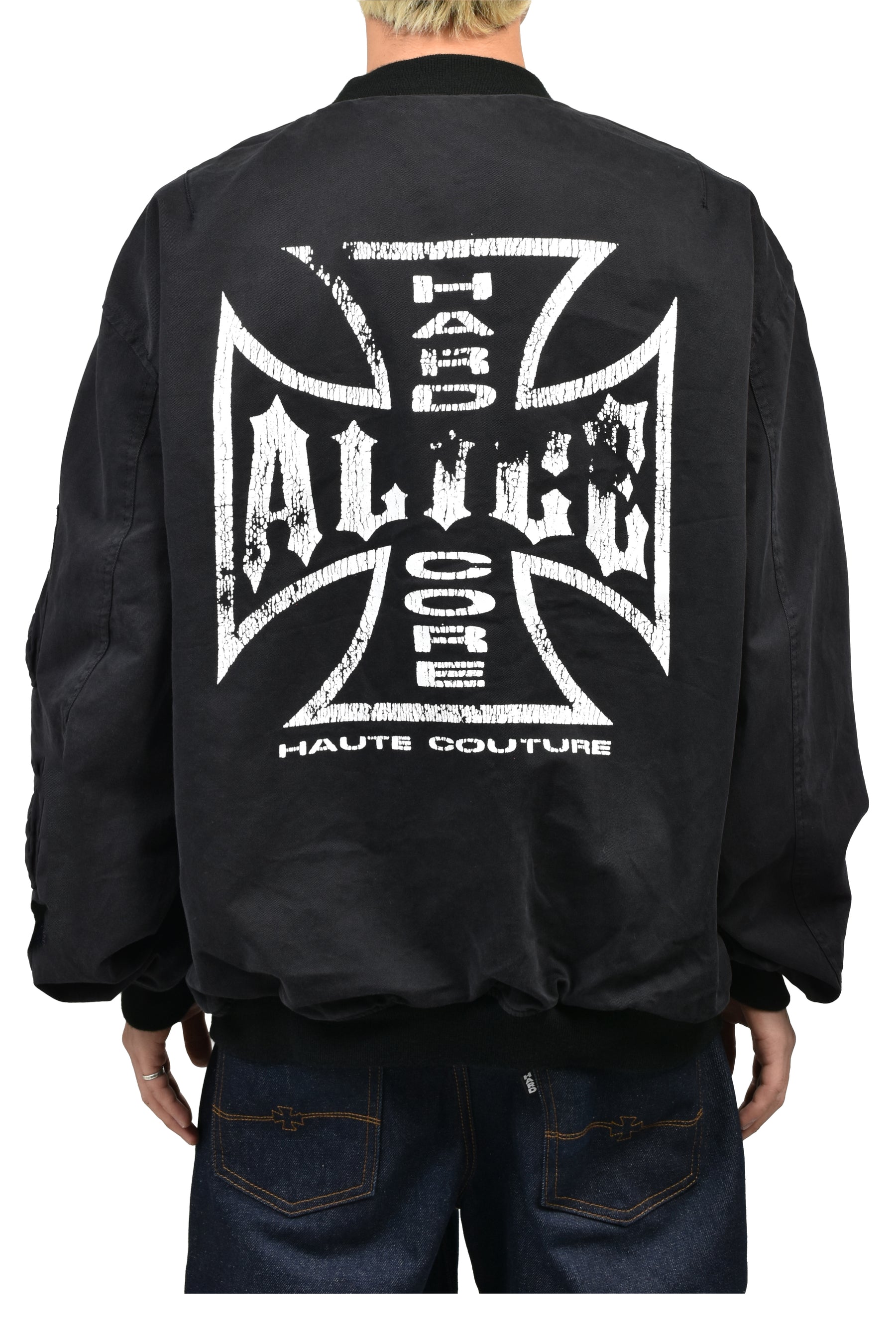 x FMCD MOTO COUTURE MA-1 BOMBER JACKET (EXCLUCIVE) / BLK