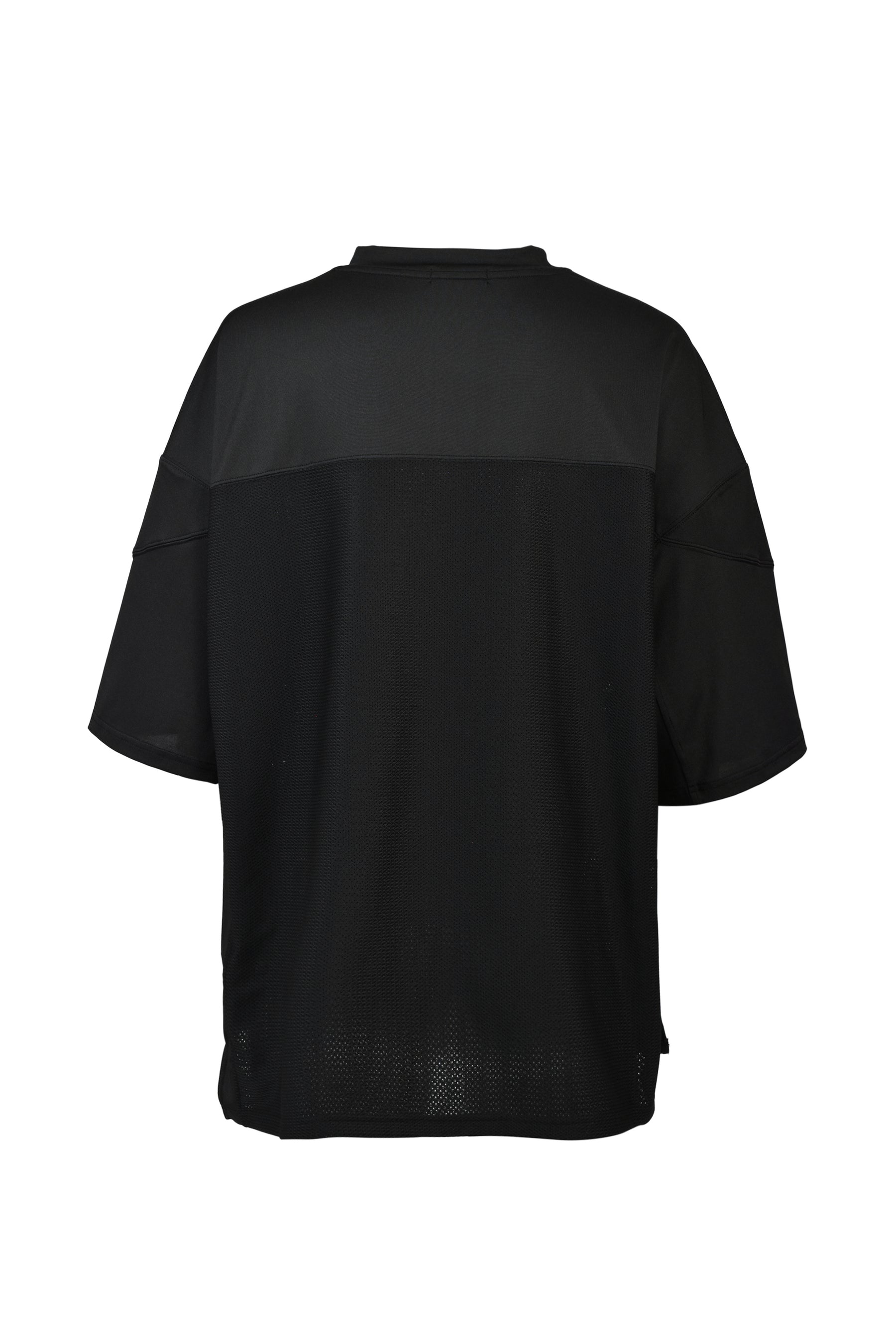 SPORTS V NECK / BLK LOGO