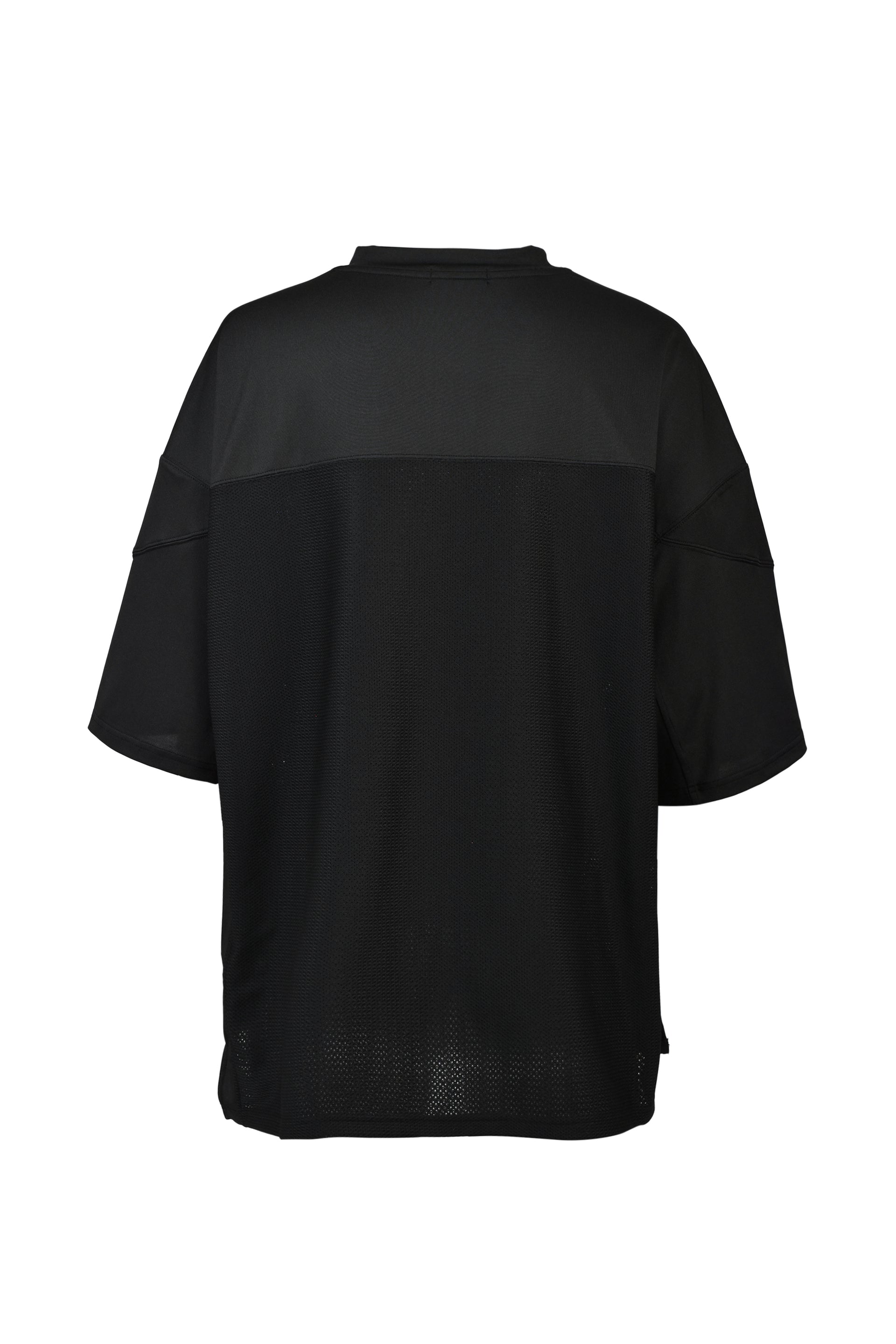 SPORTS V NECK / BLK LOGO