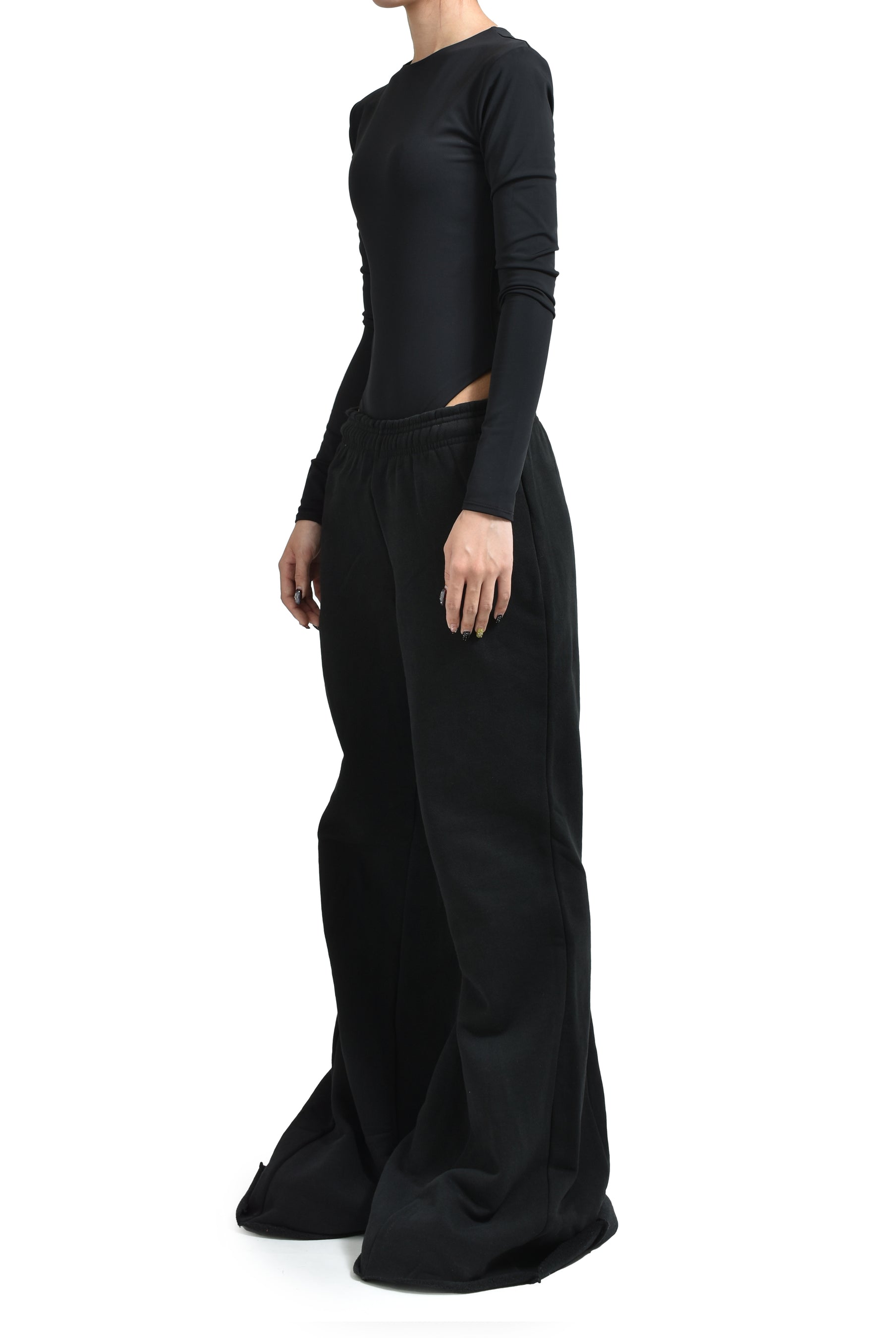 LS BODYSUIT - NYLON SPANDEX / SOOT