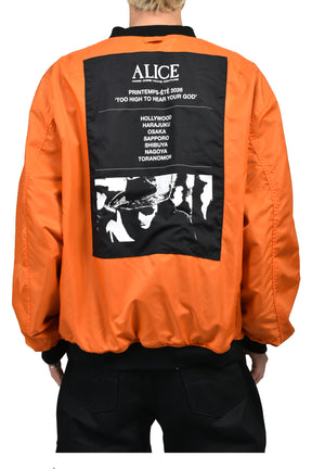 x FMCD MOTO COUTURE MA-1 BOMBER JACKET (EXCLUCIVE) / BLK
