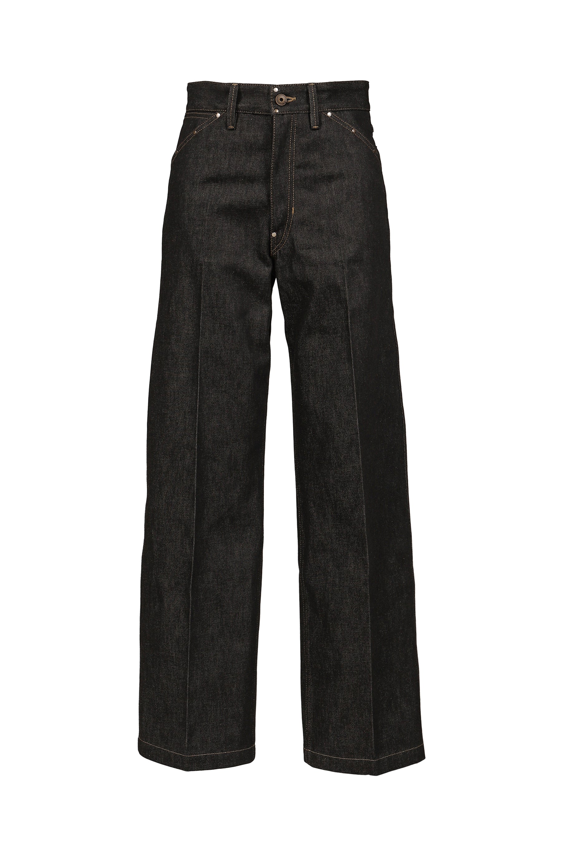 LEMAIRE ルメール SS26 WIDE PANT WITH STUDS / SLATE - NUBIAN ヌビアン