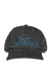 NOT IN SERVICE CAP / BLK