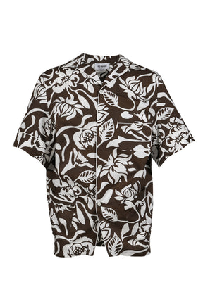 FLOWER PRINT COTTON SHIRTS / BRW