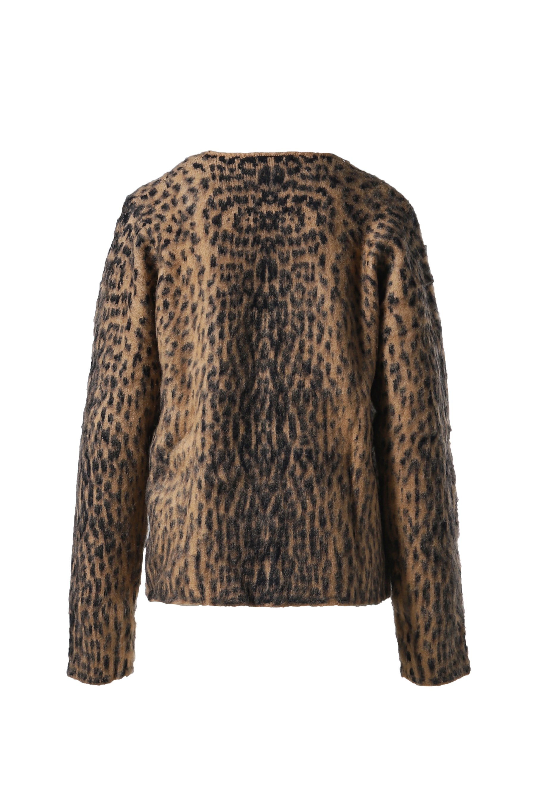 LEOPARD CHUCK CARDIGAN / LEOPARD