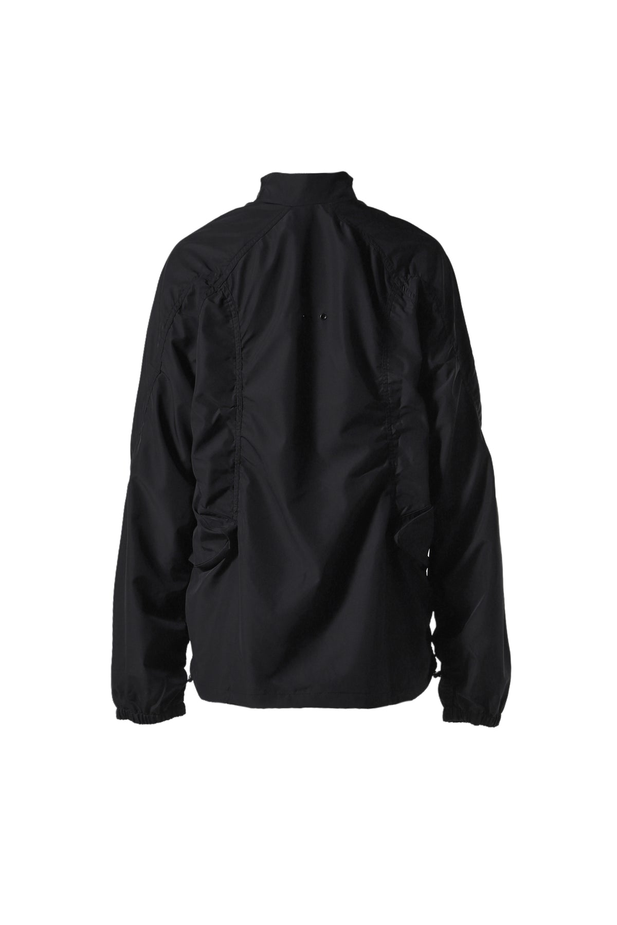 SMOCKING CONVEX WIND BREAKER (UNISEX) / BLK