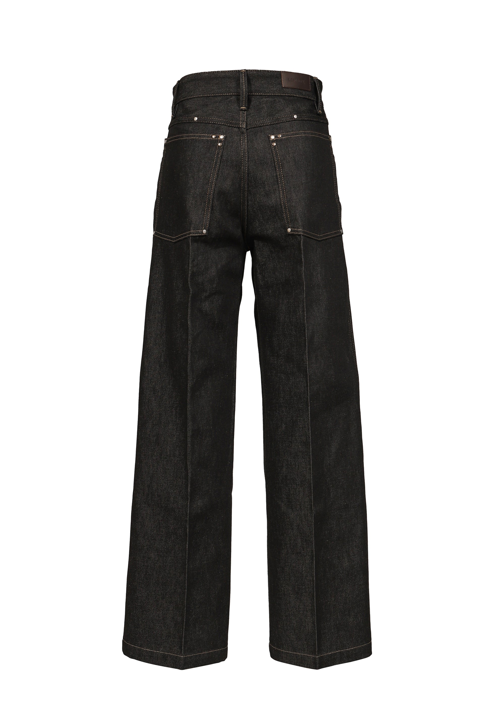 WIDE PANT WITH STUDS / SLATE