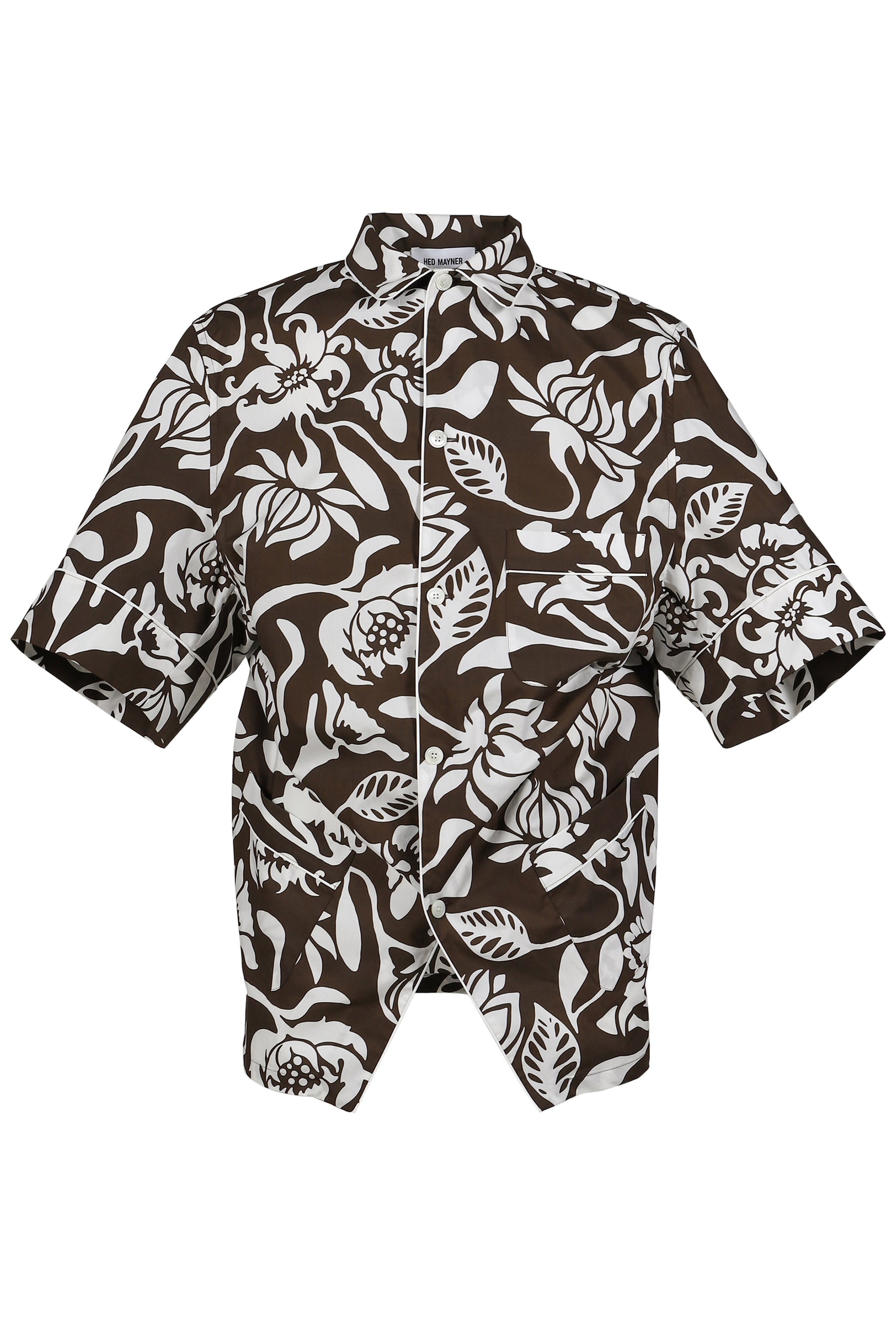 FLOWER PRINT COTTON SHIRTS / BRW