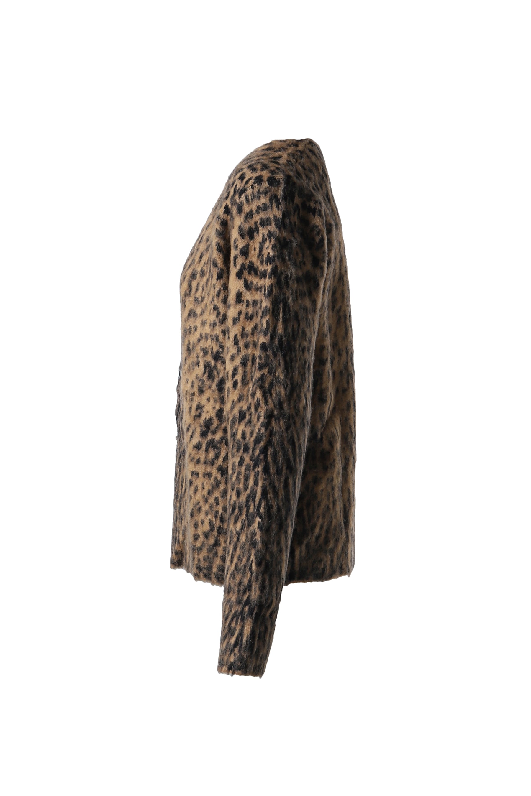 LEOPARD CHUCK CARDIGAN / LEOPARD