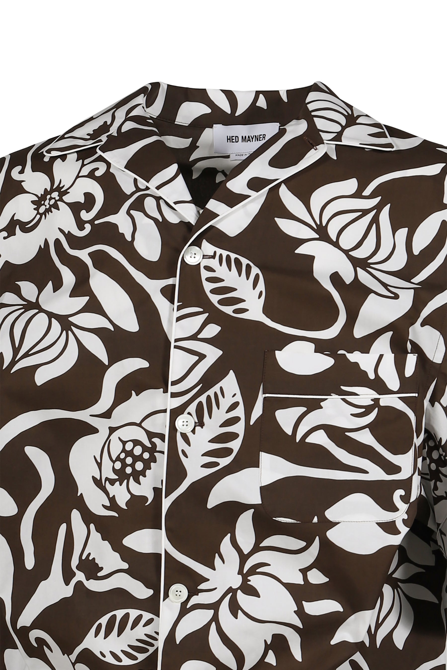 FLOWER PRINT COTTON SHIRTS / BRW