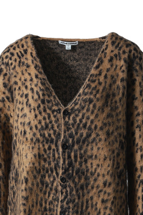 LEOPARD CHUCK CARDIGAN / LEOPARD