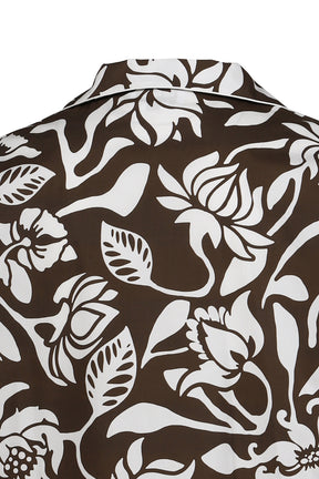 FLOWER PRINT COTTON SHIRTS / BRW