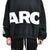 OVERSIZED HOODIE SIDE PANEL / BLK