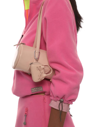 MINI SECURE BAG KEYCHAIN ​​/ PINK