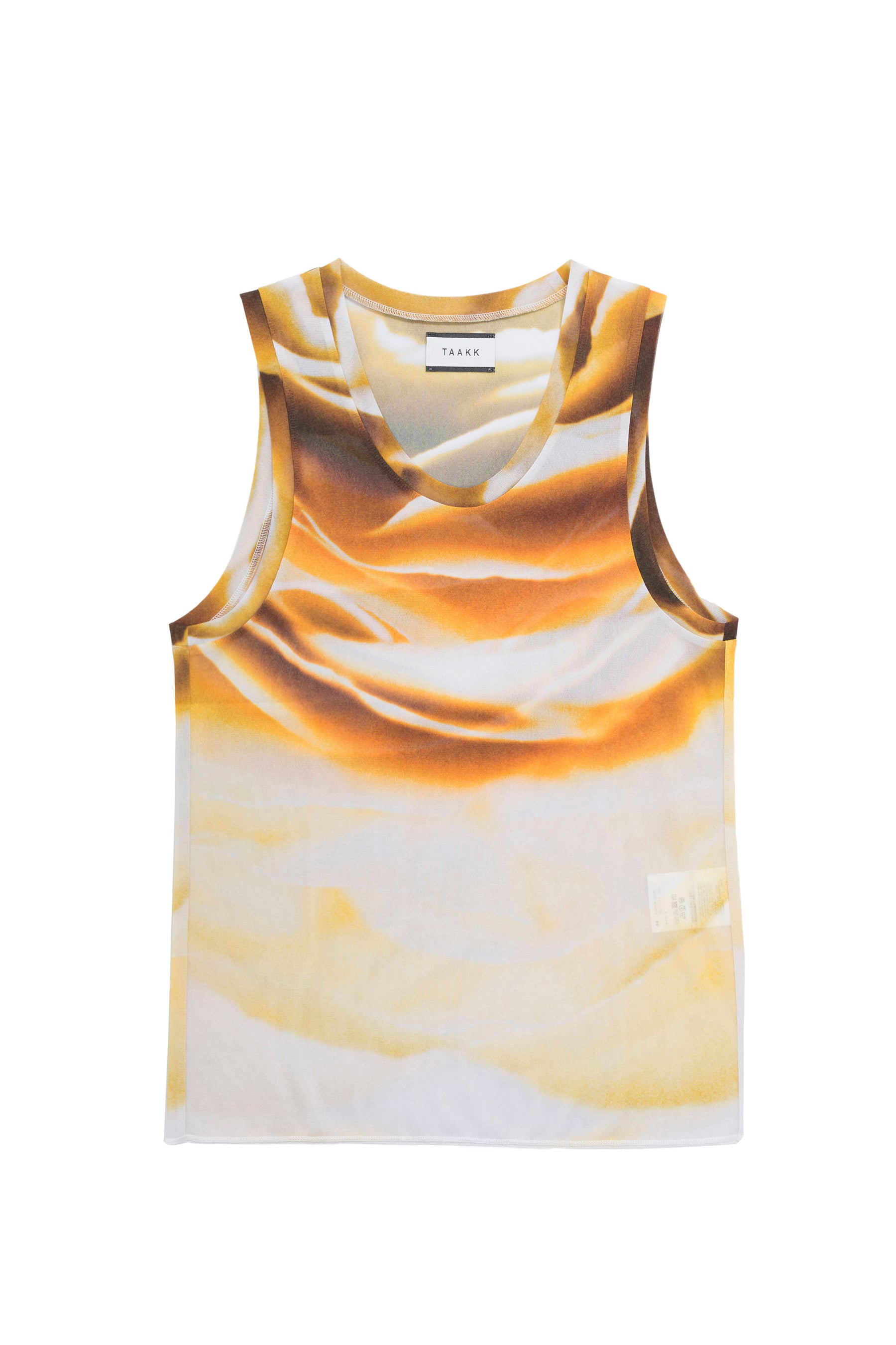 TAAKK SS23 TANK TOP / ORG -NUBIAN