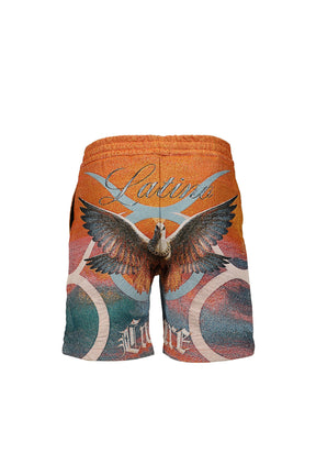 LATIN CULTURE KNIT SHORTS / MULTI