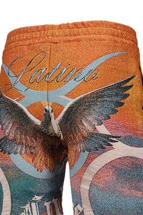 LATIN CULTURE KNIT SHORTS / MULTI