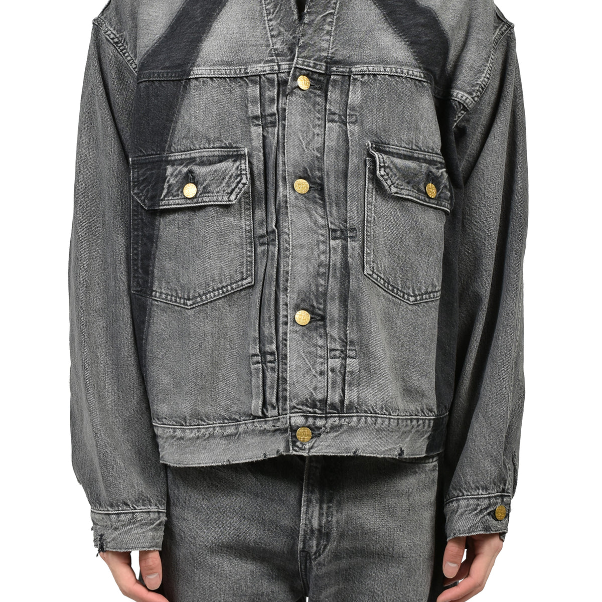 DEAR BORO ディアボロ SS26 1985 DENIM JACKET / BLK - NUBIAN ヌビアン