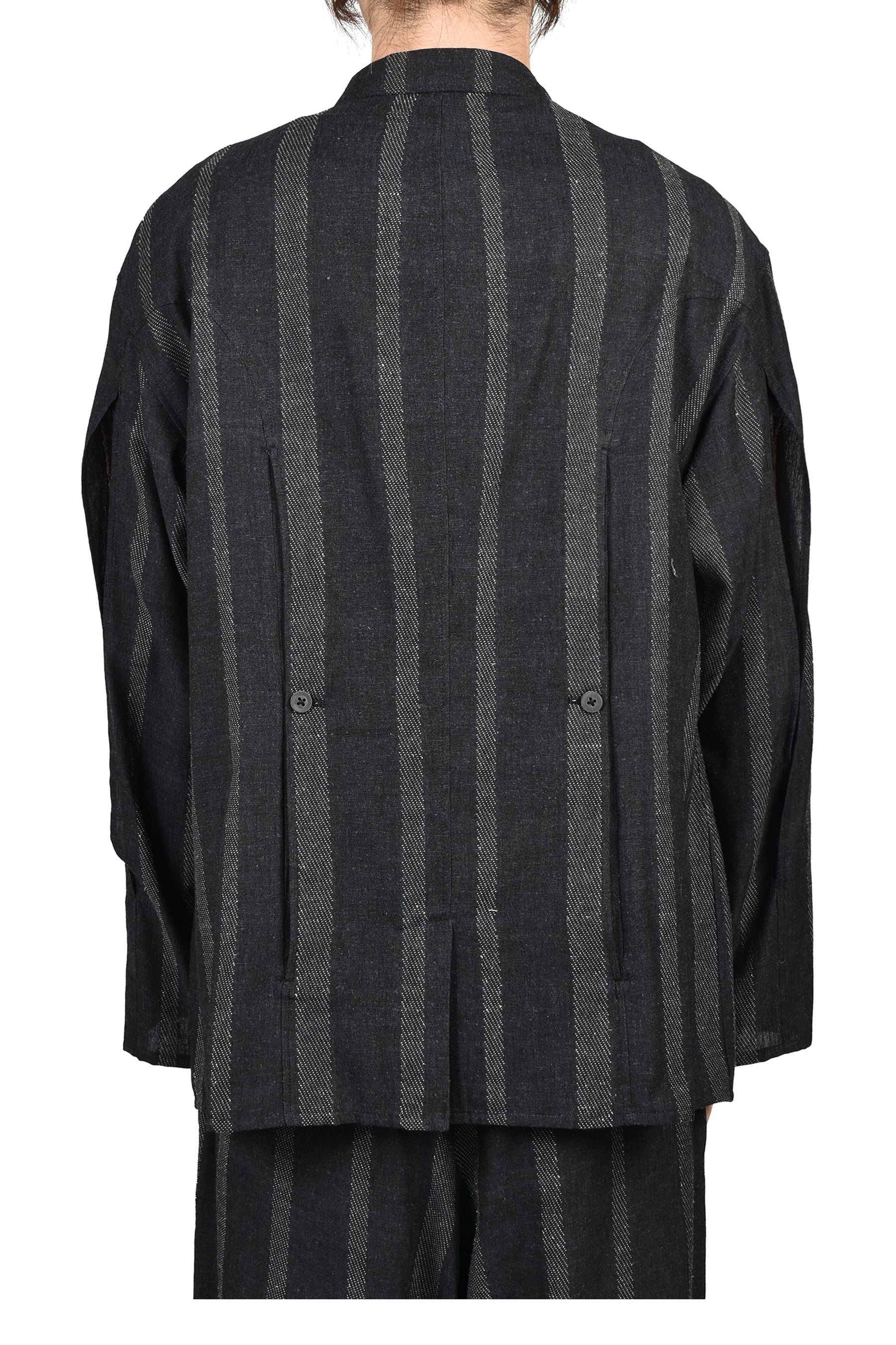 STRIPE JACKET / GRY