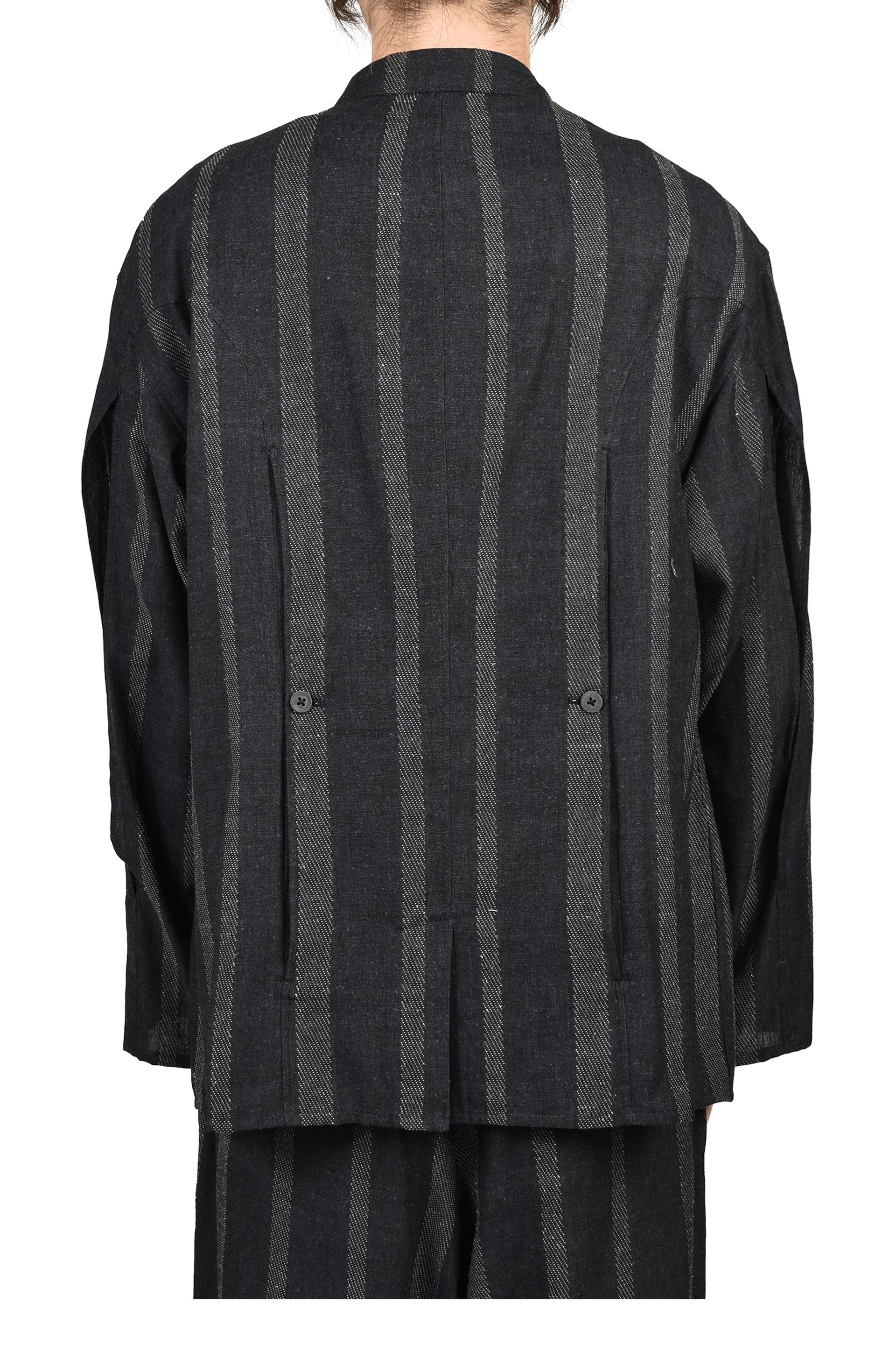 STRIPE JACKET / GRY