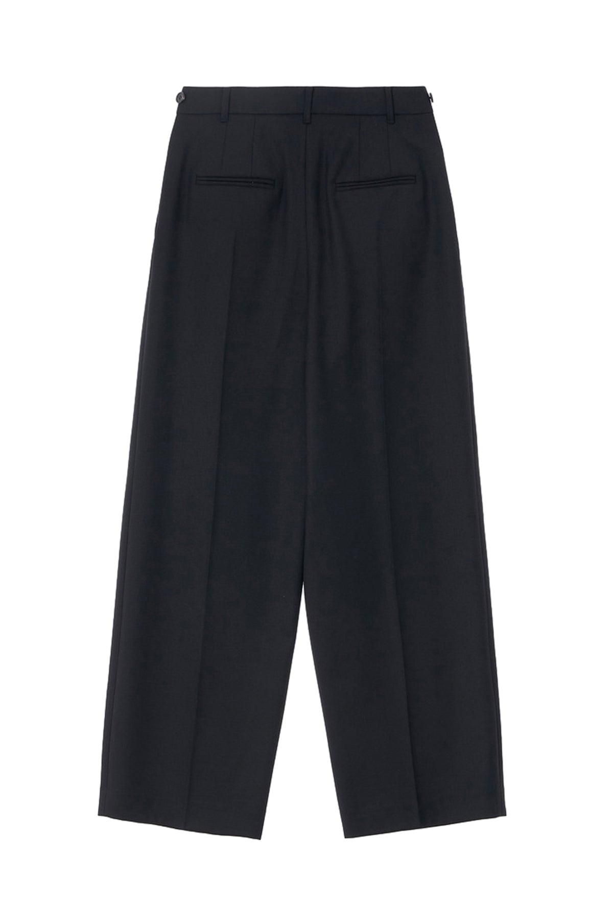 TWO-TUCK PANTS / BLK