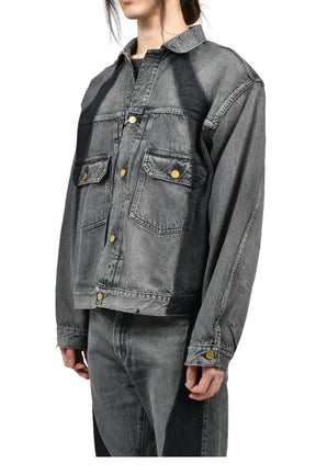 1985 DENIM JACKET / BLK