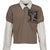 LAYERED POLO SHIRT / TAUPE