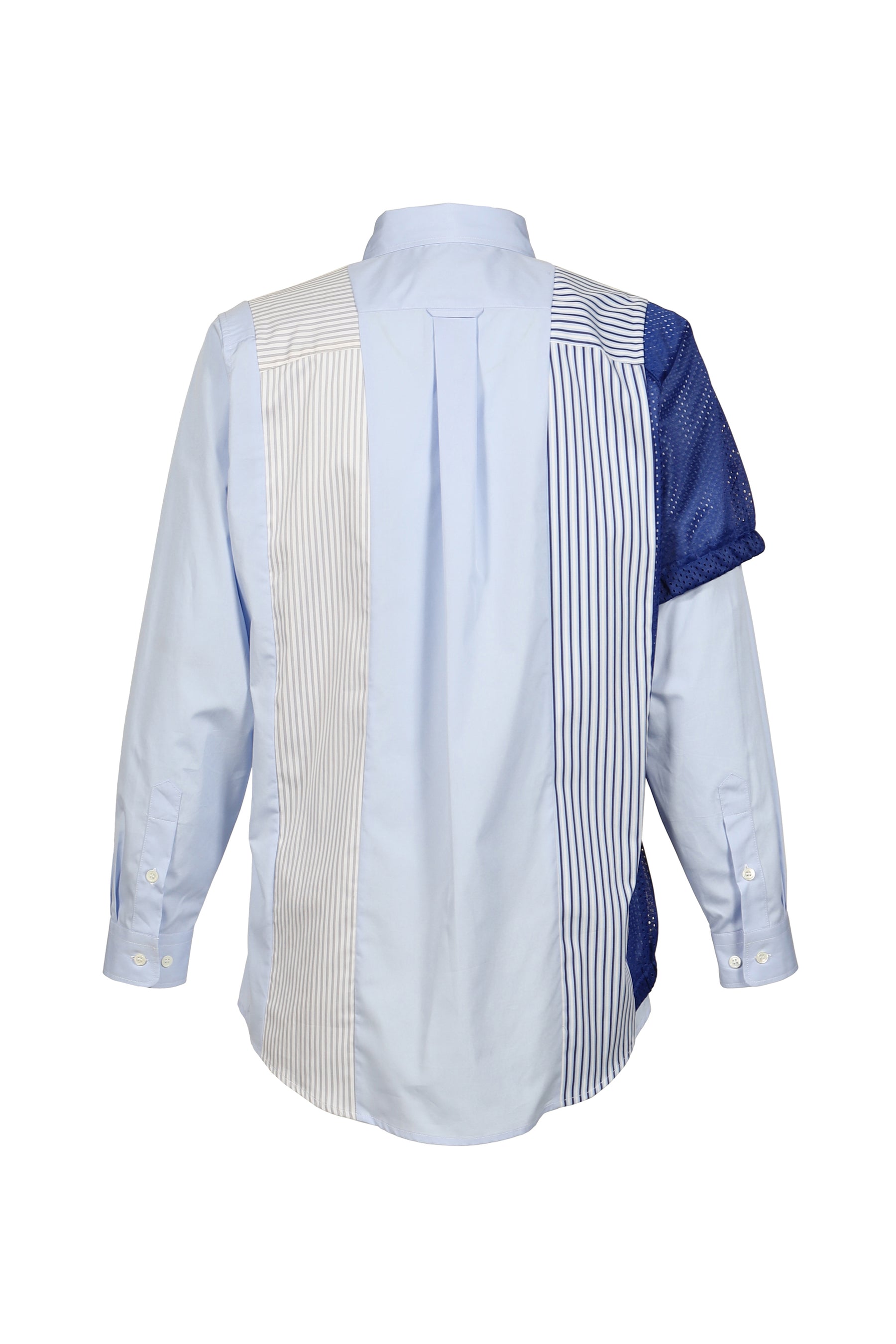 MIX SHIRT // ALL UNIQUE! / WHT/BLU