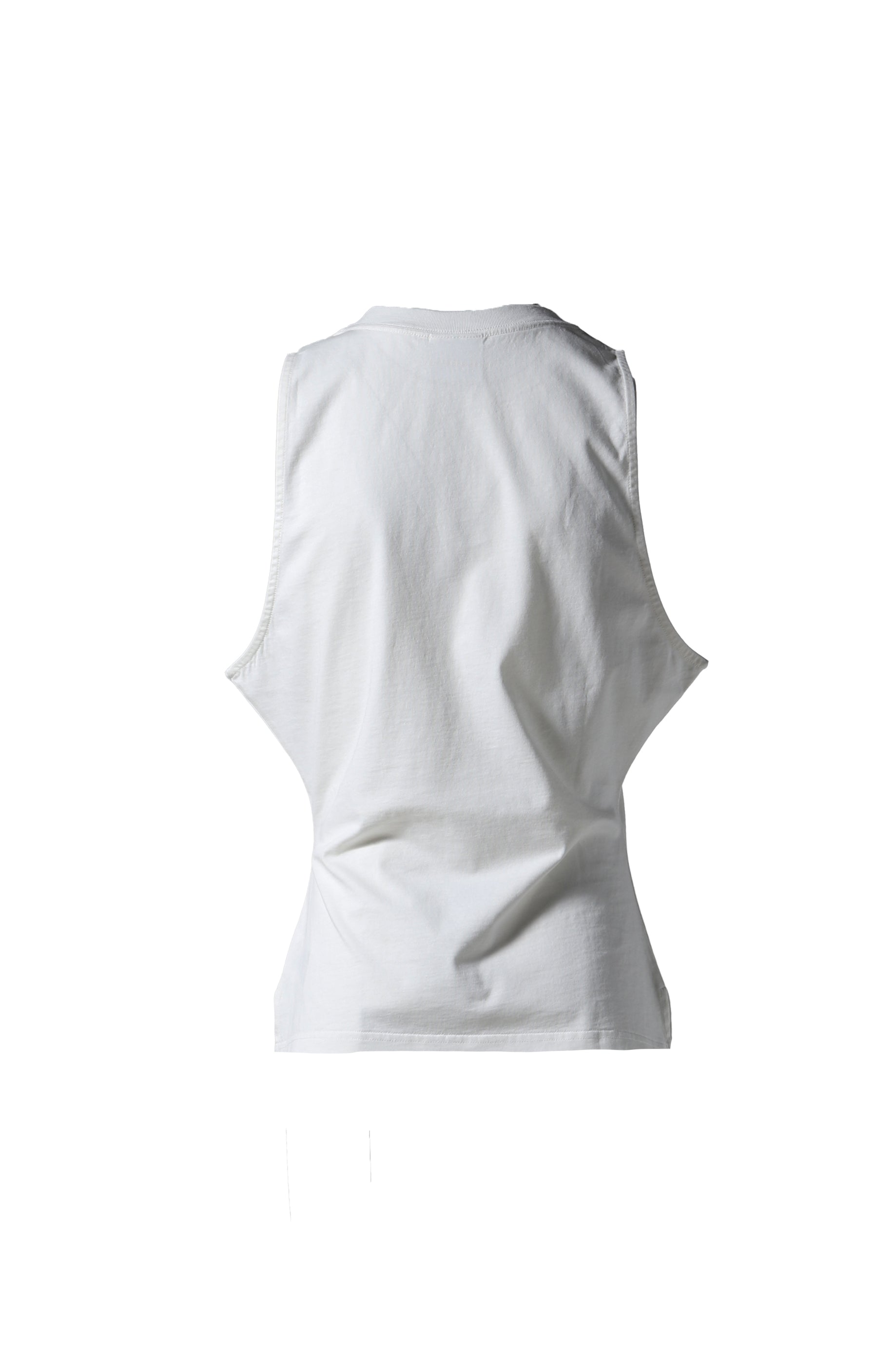Courrèges BELTED TANK TOP / WHT