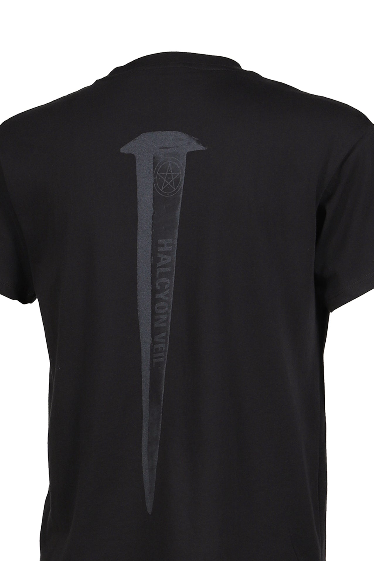 × HALCYON VEIL NAIL T-SHIRT / BLK