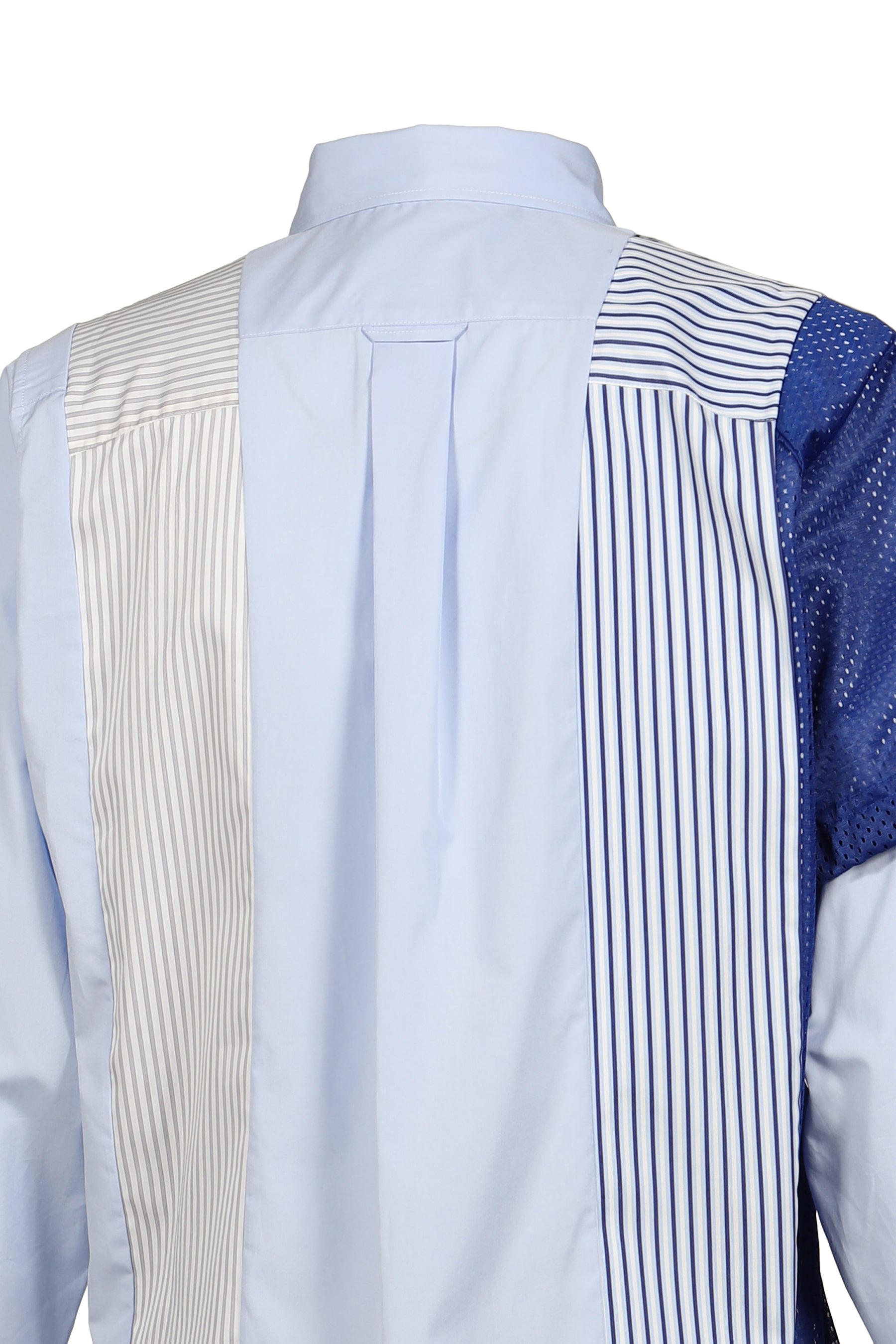MIX SHIRT // ALL UNIQUE! / WHT/BLU
