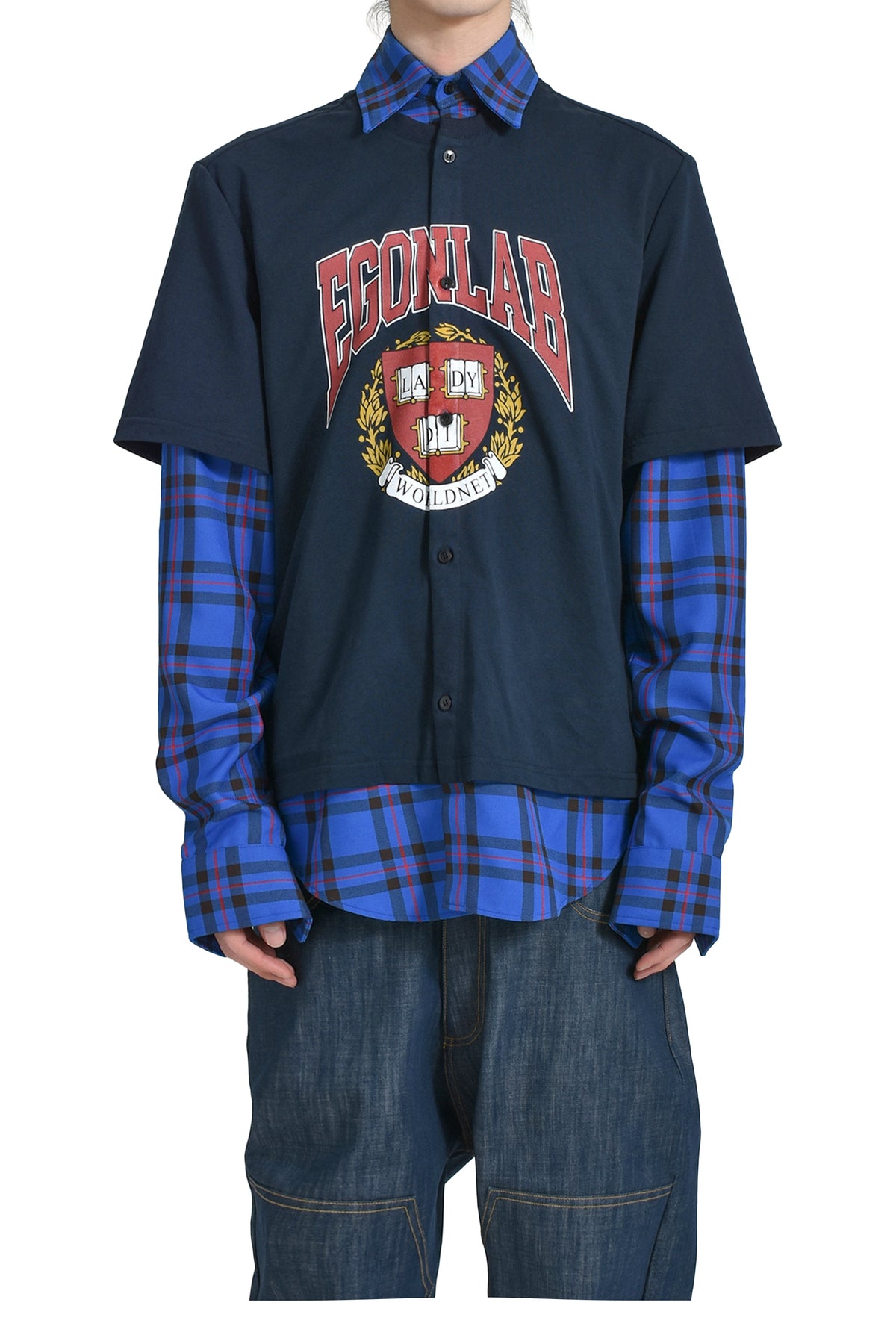 T-SHIRT SHIRT / TARTAN BUCHERON