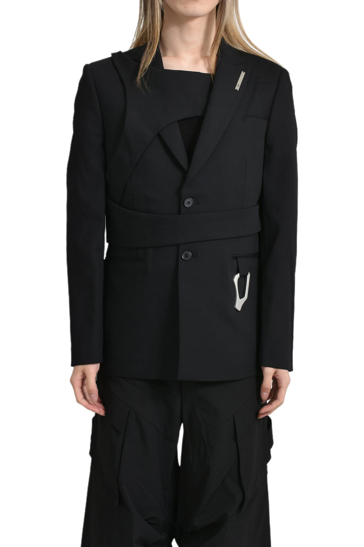 INTEGRATED HARNESS BLAZER / BLK