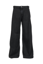 ADJUSTABLE JEANS / BLACK 