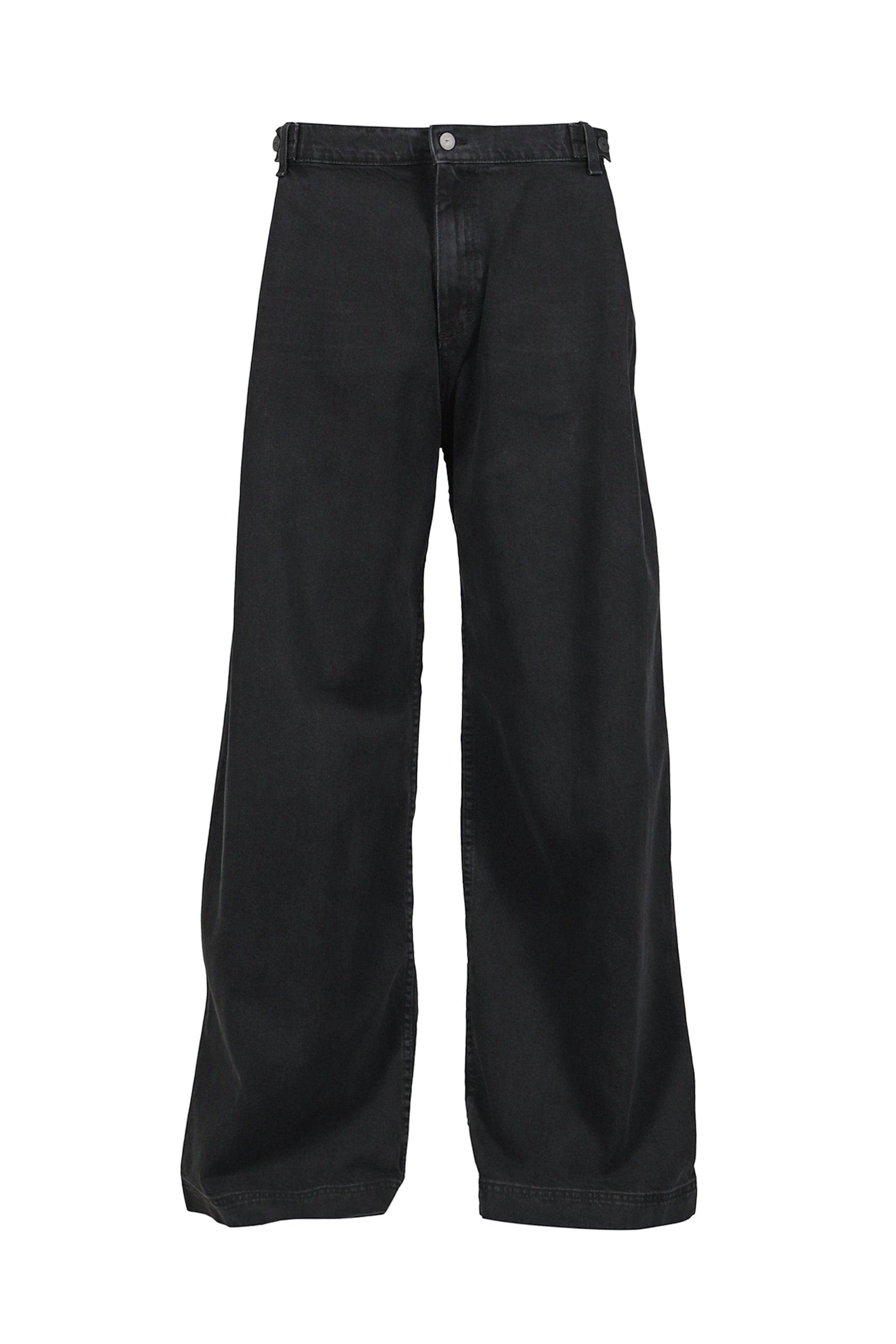 ADJUSTABLE JEANS / BLACK 