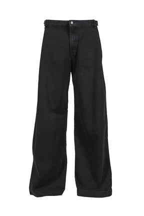 ADJUSTABLE JEANS / BLACK 