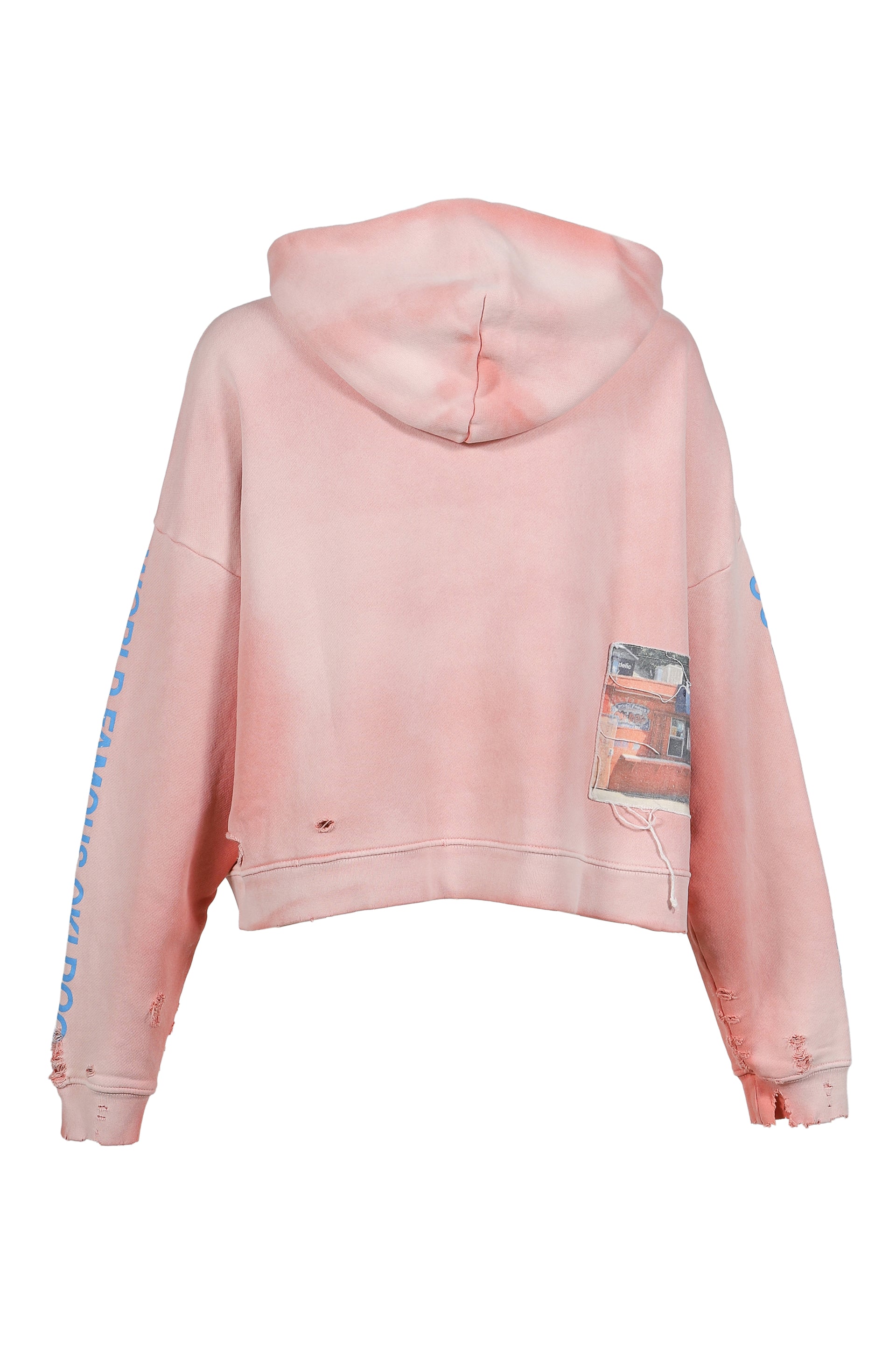 OKI DOG HOODED SWEATSHIRT / PNK