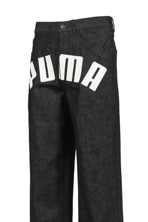 PRINTED DENIM (EXCLUSIVE) / BLK-DENIM