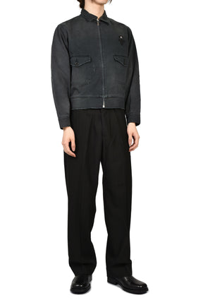 HENRI’S EVERYDAY TROUSER / BLK BLK STRIPE