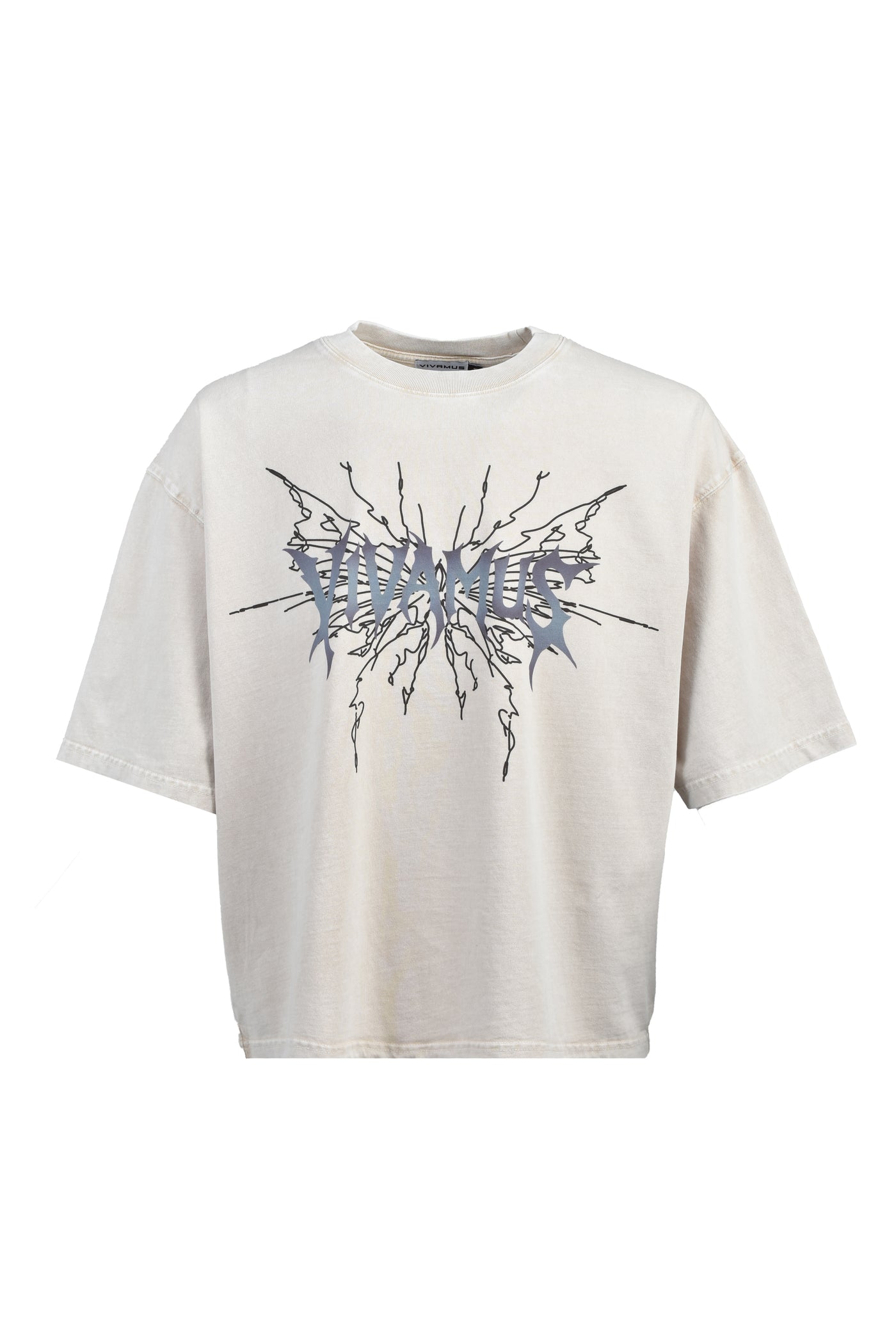 VIVAMUS ヴィヴァムス SS26 VIVAMUS BUTTERFLY T-SHIRT / WHT - NUBIAN ヌビアン