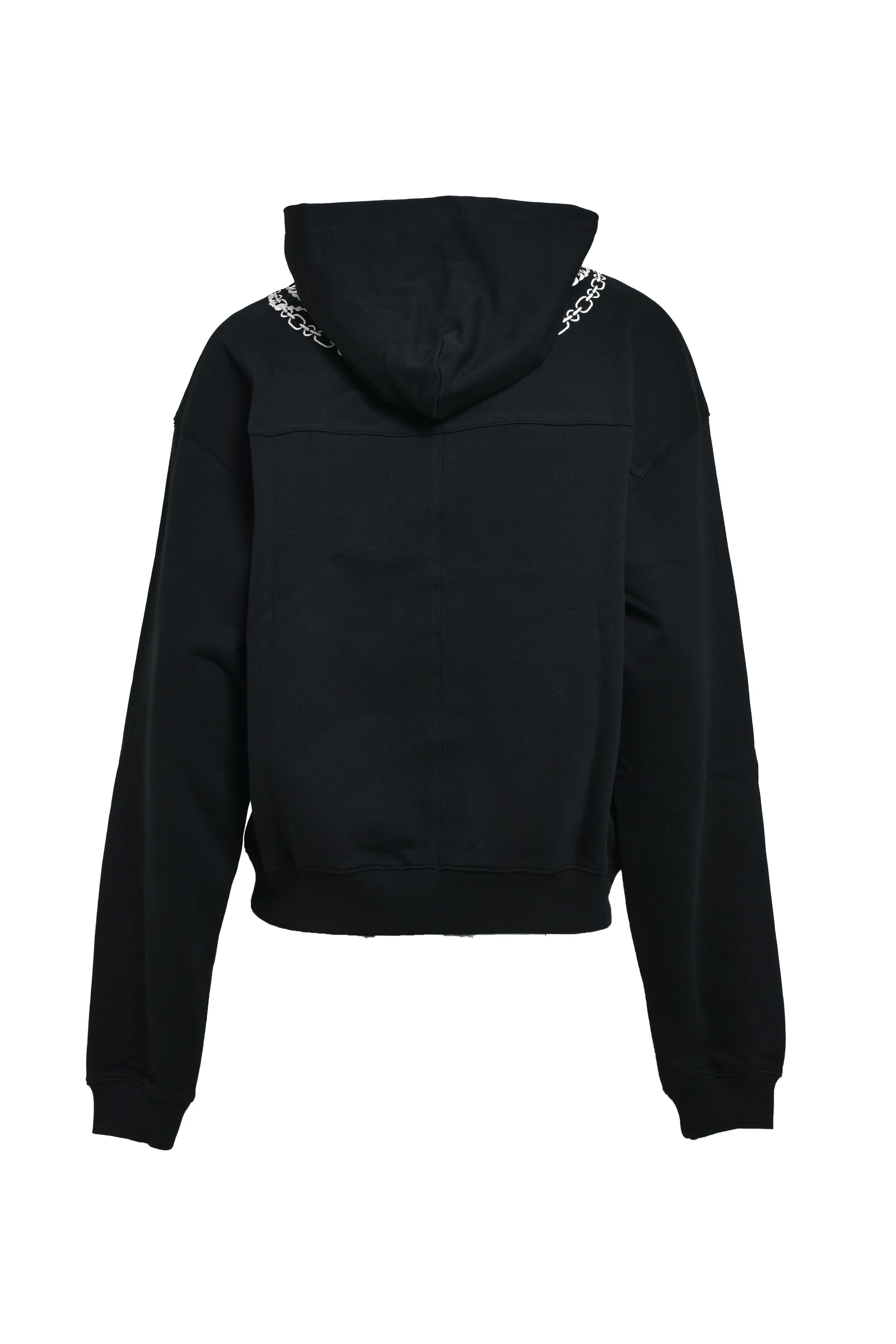 NECKLACE HOODIE / BLK