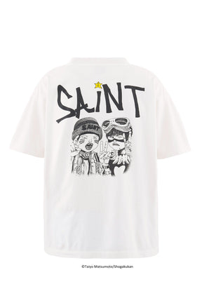 鉄ｺﾝ筋ｸﾘｰﾄ_SS T-SHIRT/SHIRO / WHT
