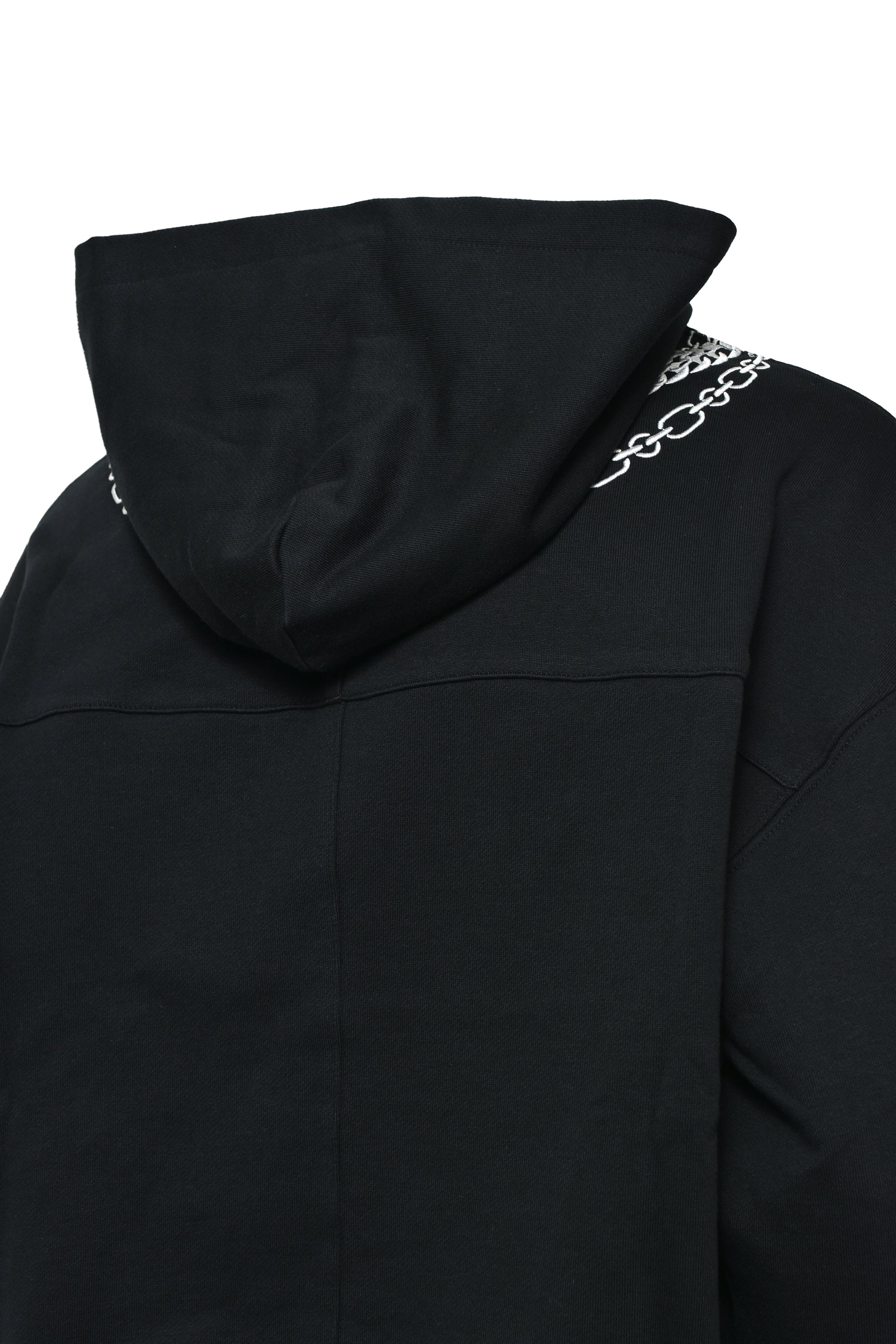 NECKLACE HOODIE / BLACK 