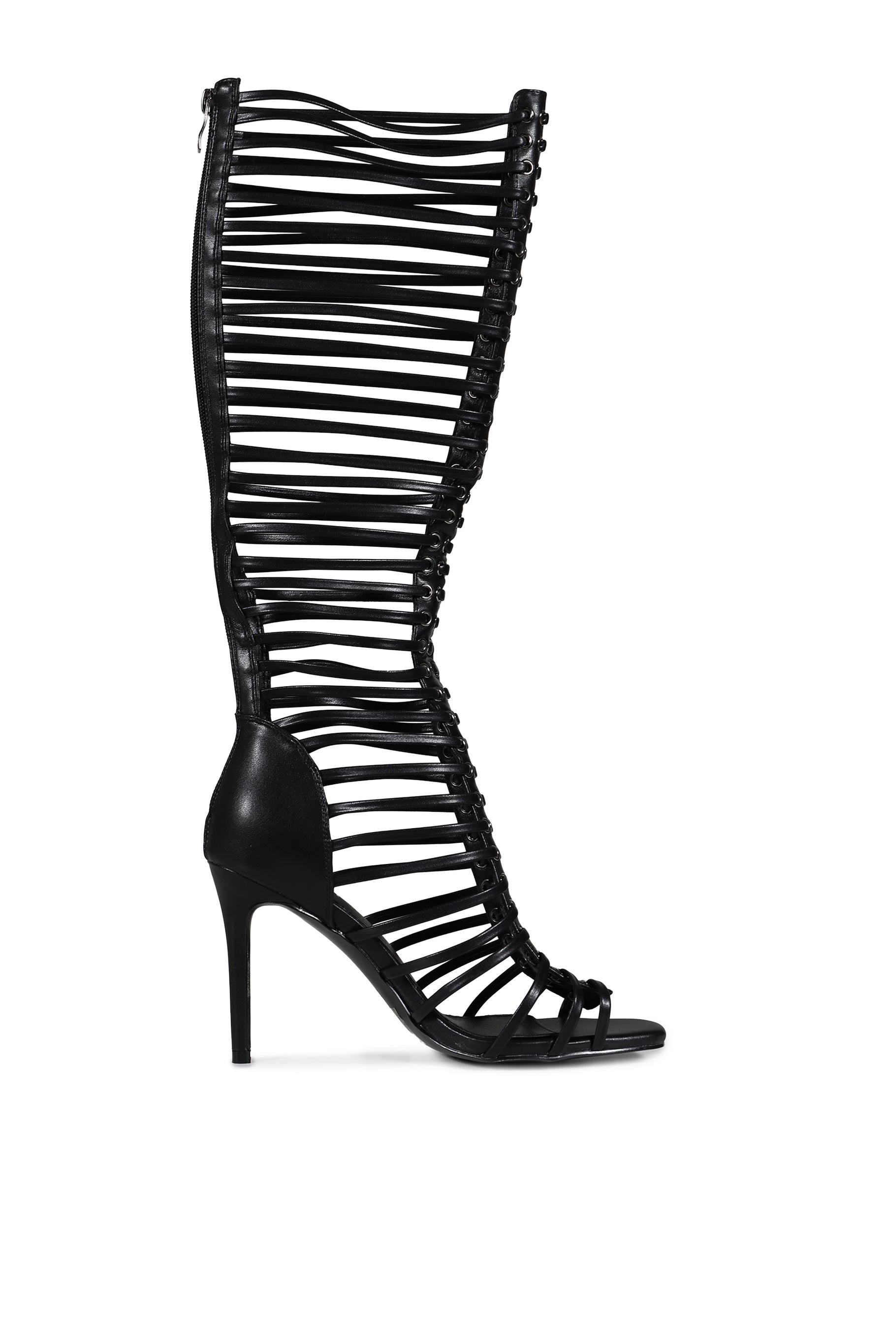 LOCK UP HEELS IN BLACK / BLK