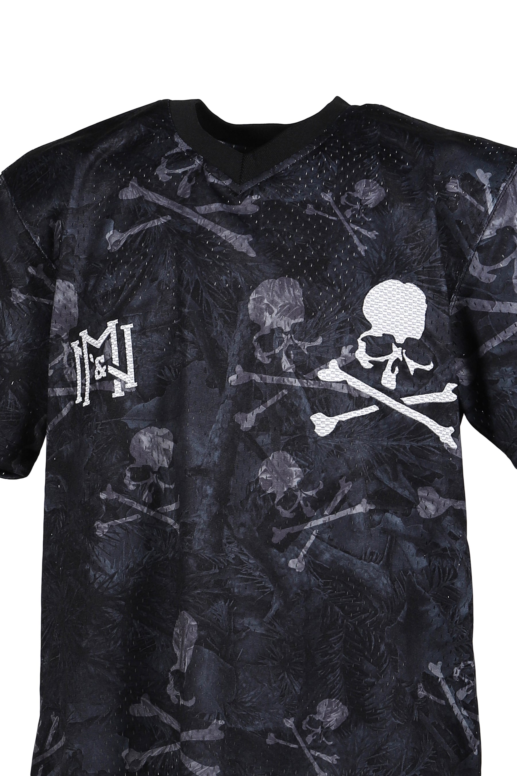 JY16963-CLBBLCK/MASTERMINDXM&N PRINT BP MESH / BLK